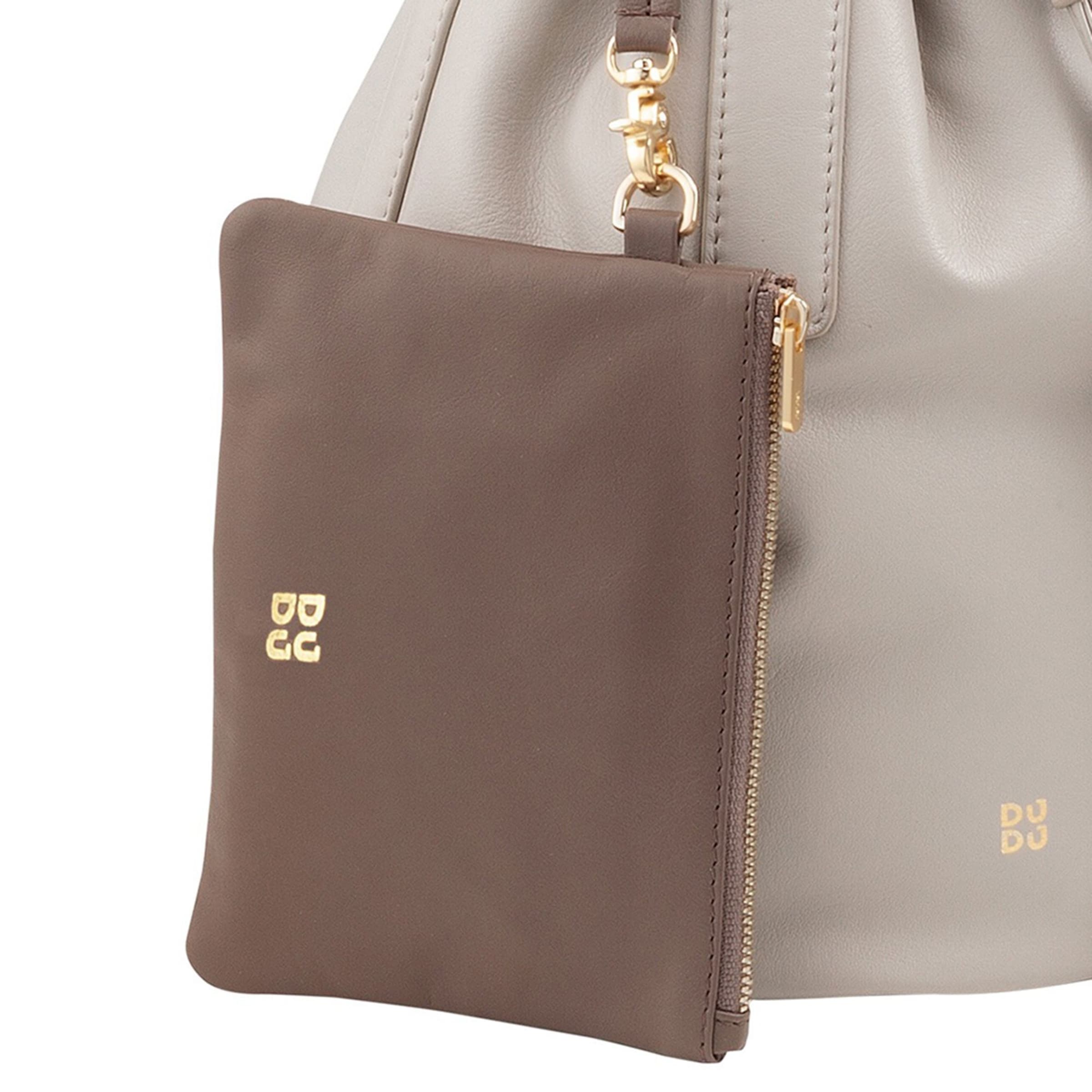 DuDu Beuteltasche 'Filicudi' in Weiß