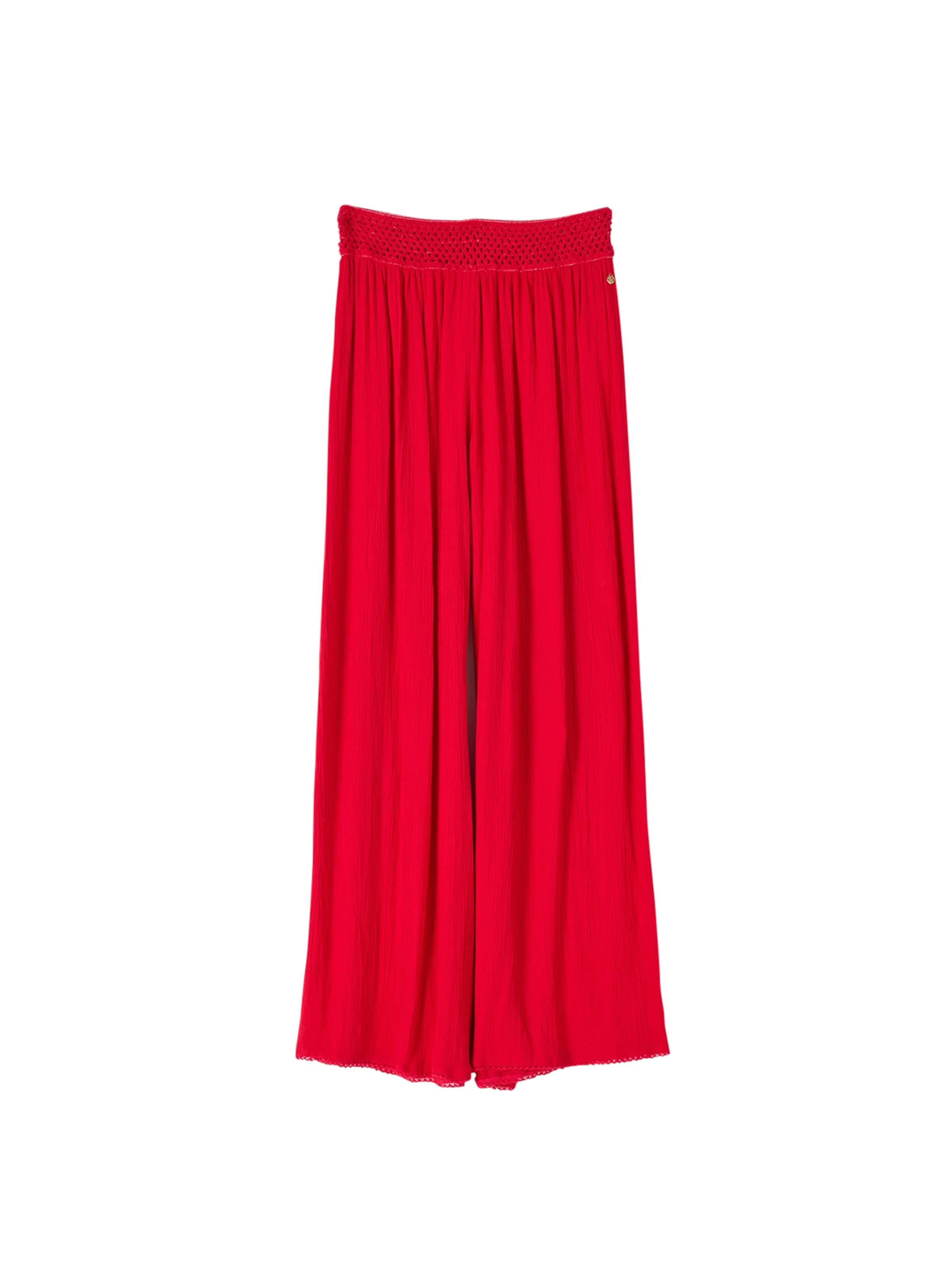 Wide leg Pantaloni 'PESSY' di Camomilla Italia in rosso: frontale