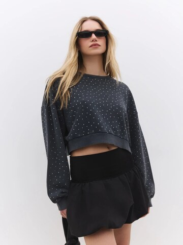 No Matter What Sweatshirt in Grijs: voorkant