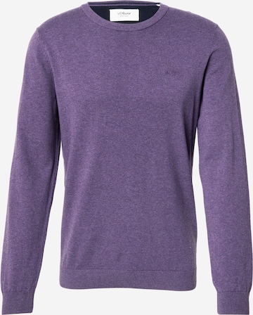 s.Oliver Pulover | vijolična barva: sprednja stran