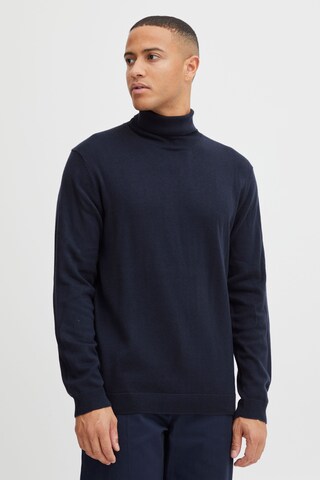 !Solid Sweater 'Denley' in Blue: front