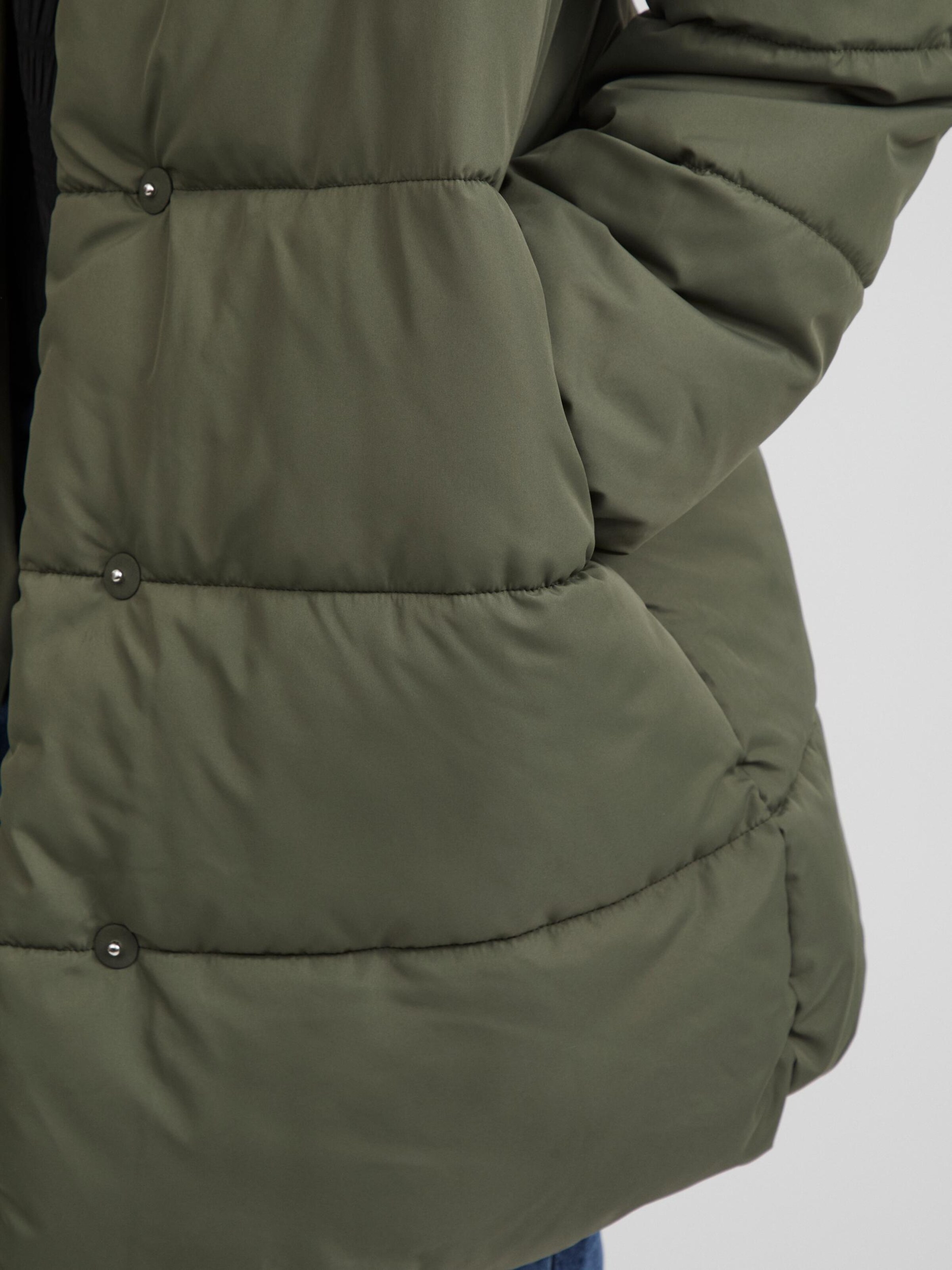 mint velvet bottle green padded coat