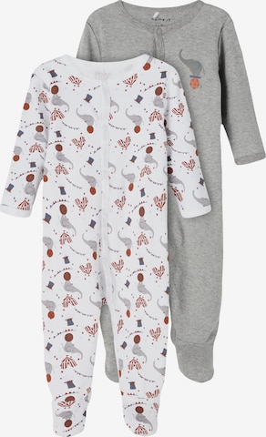 NAME IT - Pijama em cinzento: frente