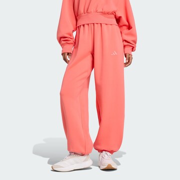 ADIDAS SPORTSWEAR Loose fit Sports trousers 'All Szn' in Pink: front