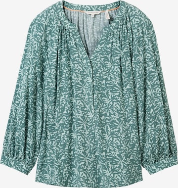 TOM TAILOR Blouse in Groen: voorkant