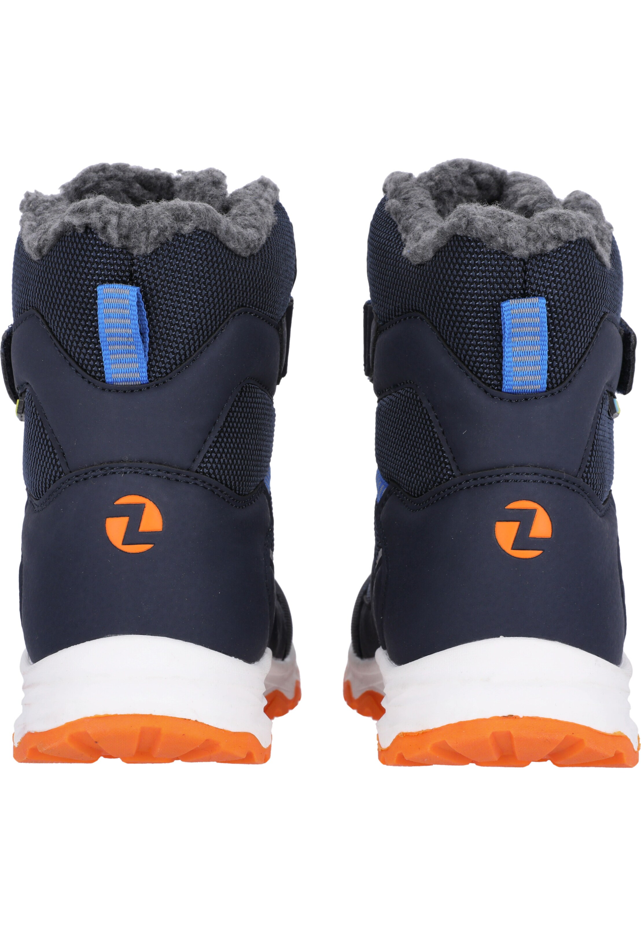 ZigZag Snow Boots in Blue