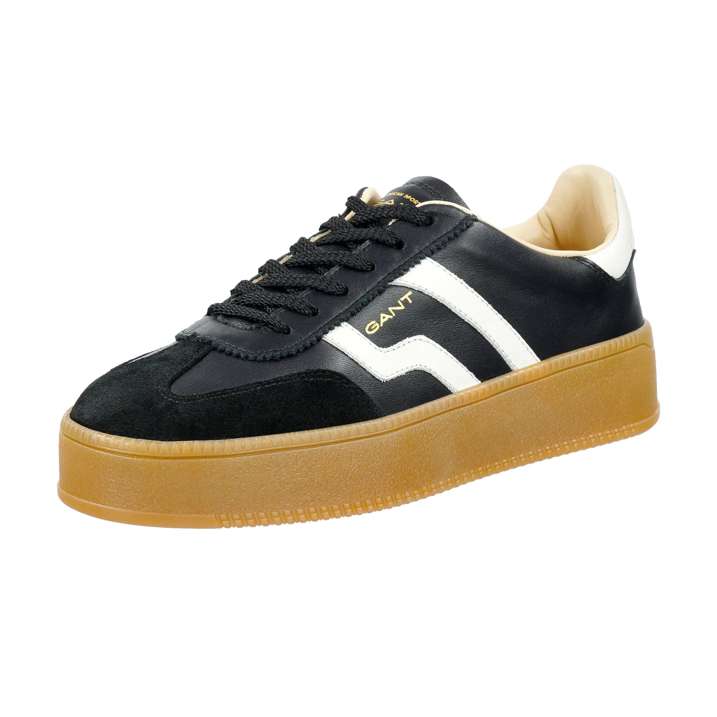 Baskets basses 'Cuzmani' GANT en noir : devant