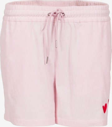 Pantalon 'Kim Cordashian' Kleinigkeit en rose : devant