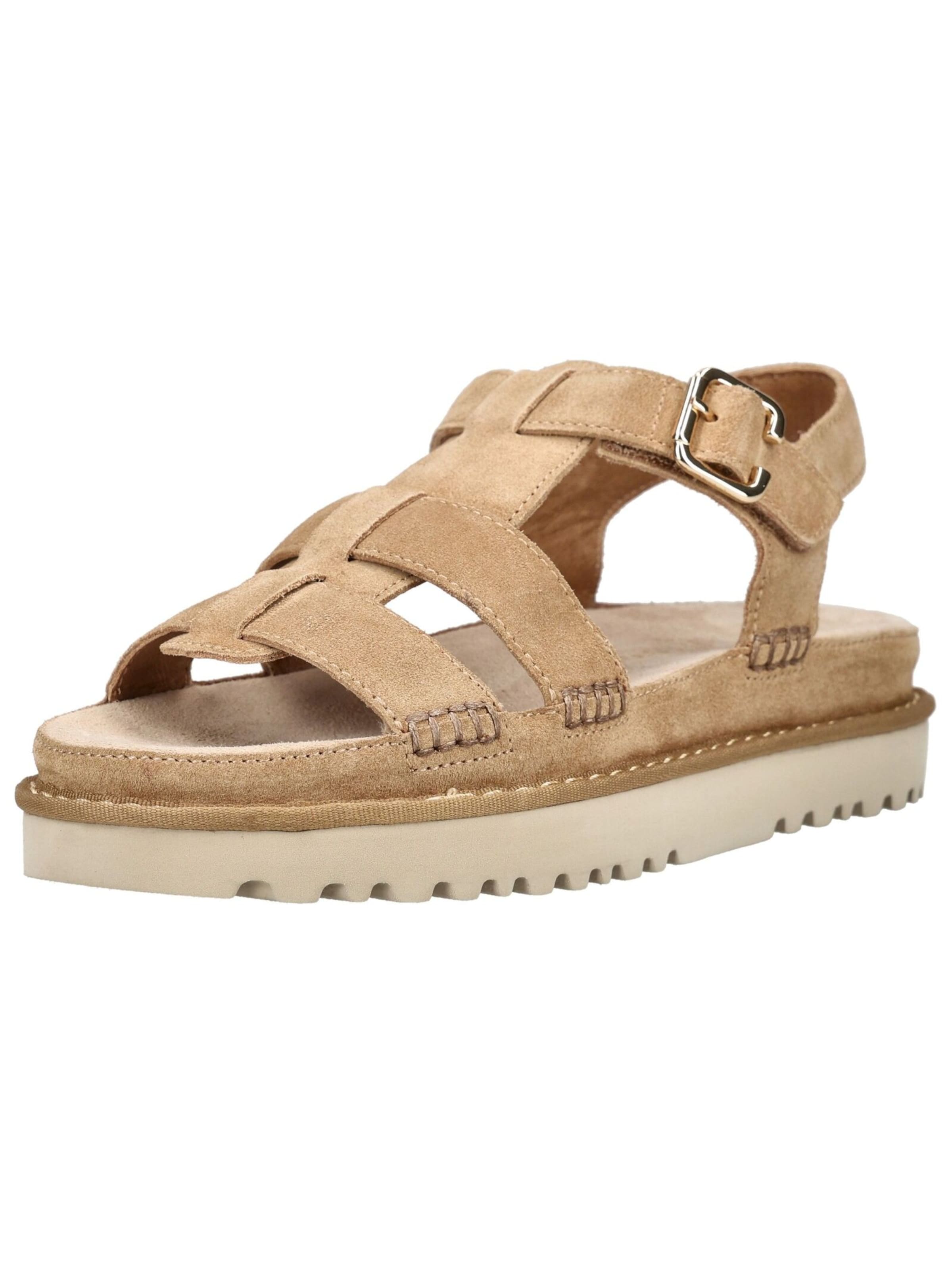 Paul Green Sandale in Beige: Vorderseite