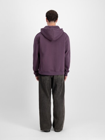 Giacca di felpa di ALPHA INDUSTRIES in lilla
