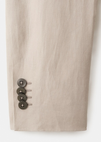 MANGO MAN Regular fit Suit Jacket 'Amalfip' in Beige