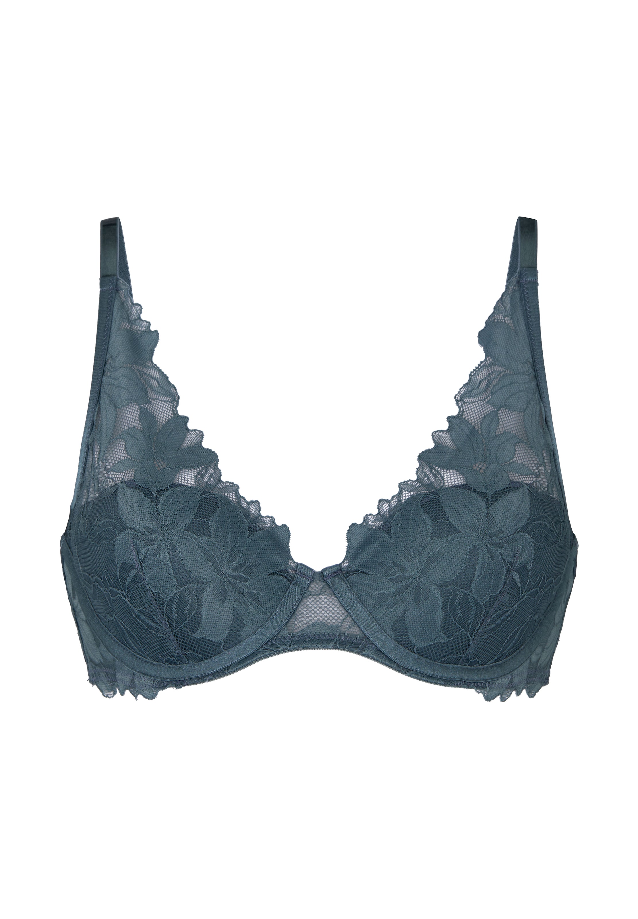 Hunkemöller Klasický Podprsenka 'Ingrid' – modrá: přední strana