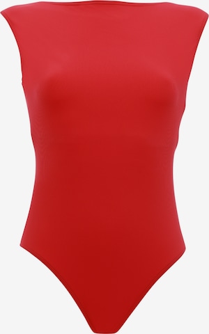 VIVID Bustier Uimapuku värissä punainen: etupuoli