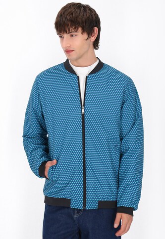 MO - Chaqueta de entretiempo en azul: frente