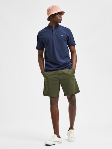 SELECTED HOMME - Regular Calças chino em verde