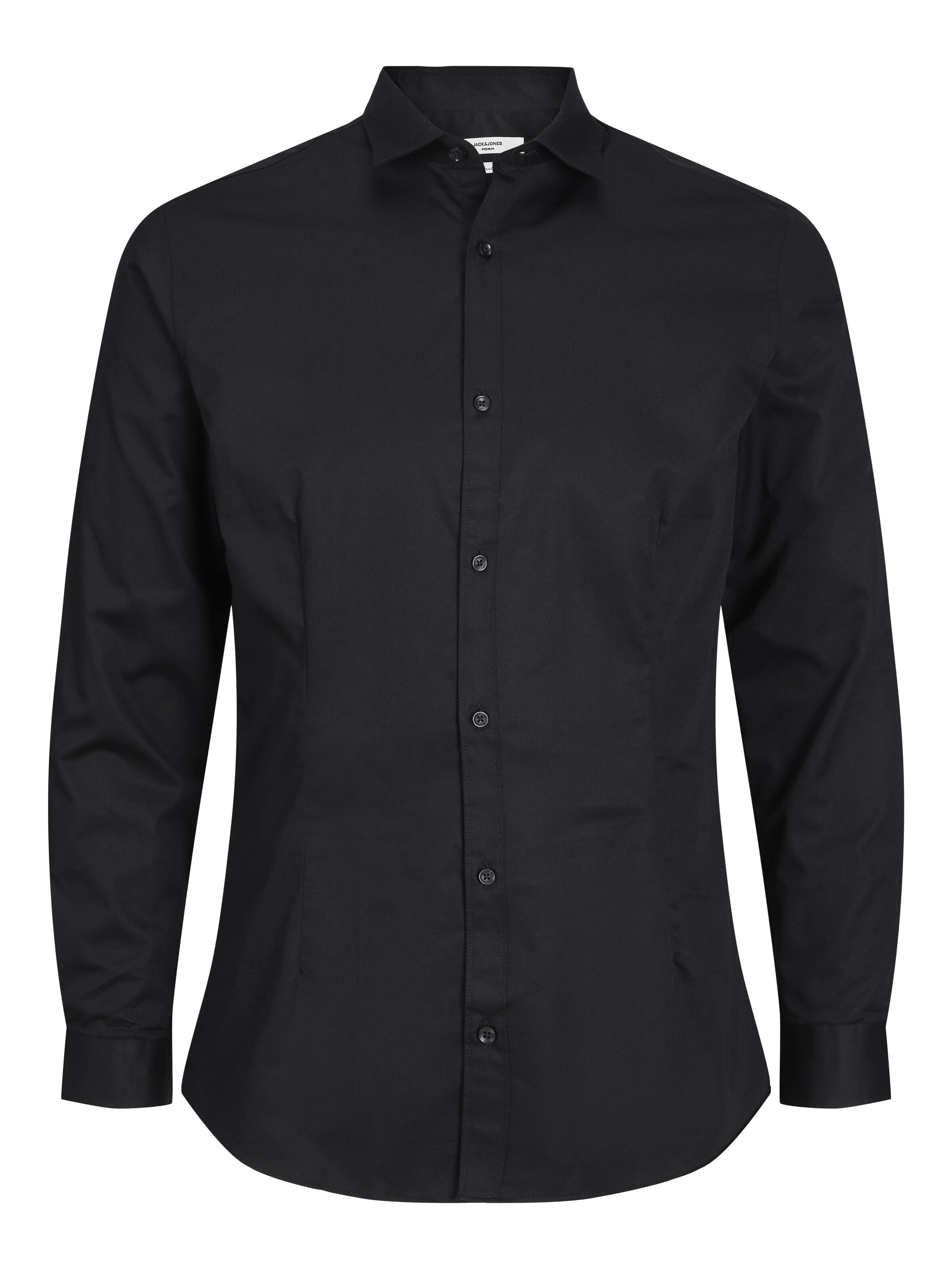 JACK & JONES Hemd‌ in Schwarz: Vorderseite