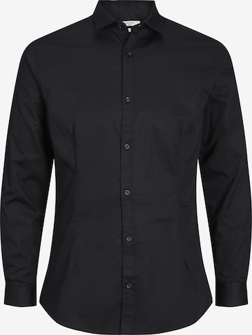JACK & JONES Hemd in Schwarz: Vorderseite