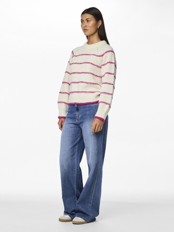 Pull-over 'Neilia' PIECES en gris