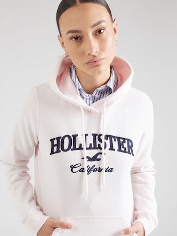 HOLLISTER - Sweatshirt 'TECH CORE' em rosa