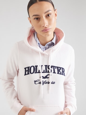 HOLLISTER Свитшот 'TECH CORE' в Ярко-розовый