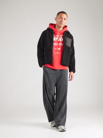 CAMP DAVID Sweatshirt in Rot