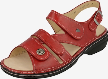 Finn Comfort Sandal 'Gomera' in Red: front