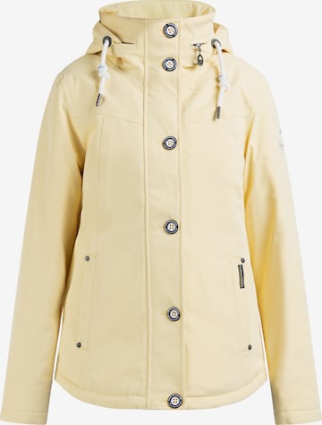 Schmuddelwedda Weatherproof jacket in Yellow: front