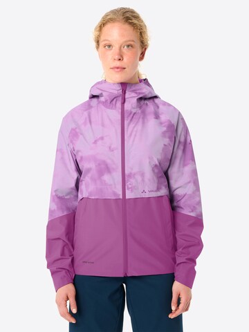 VAUDE Outdoorjas 'Loamer' in Roze: voorkant