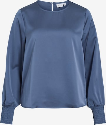 VILA Shirt 'VIELLETTE' in Blue: front