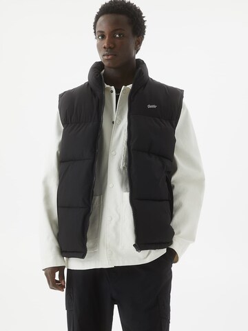 Pull&Bear Bodywarmer in Zwart: voorkant