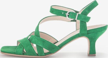 GABOR Strap Sandals in Green