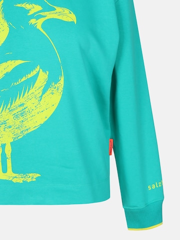 Sweat-shirt 'ADJÜS' salzhaut en vert