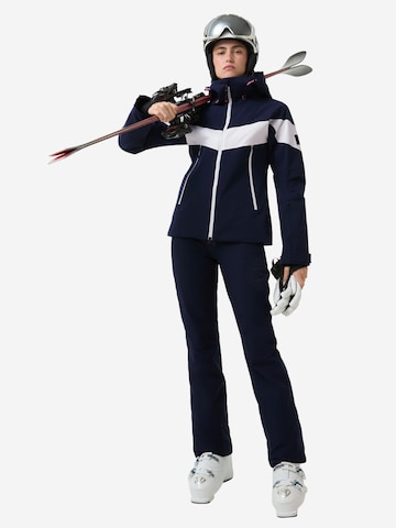 Bogner Fire + Ice Flared Workout Pants 'Borja' in Blue