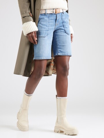 Sublevel Regular Broek in Blauw: voorkant