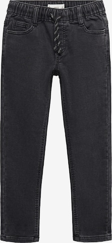 MANGO KIDS Slim fit Jeans 'Comfy' in Black: front