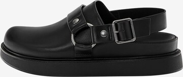 Clogs di Pull&Bear in nero