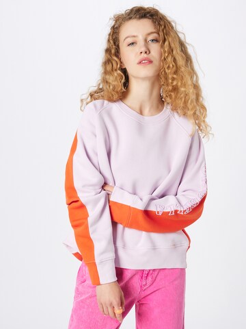 CINQUE Sweatshirt 'Image' in Purple: front