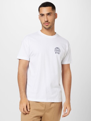 Abercrombie & Fitch Μπλουζάκι σε λευκό: μπροστά
