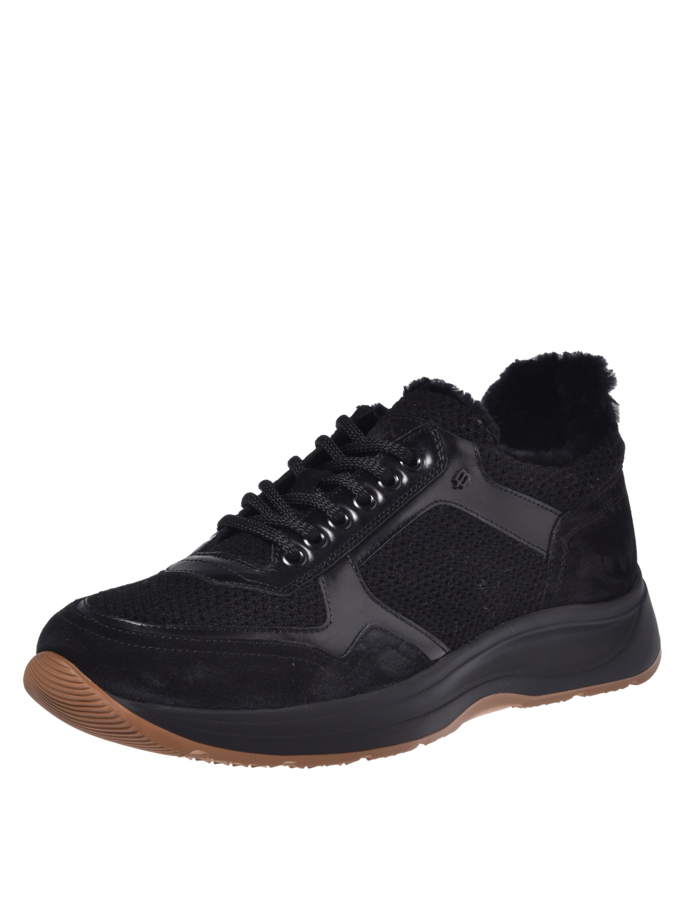BALDININI Platform trainers in Black: front