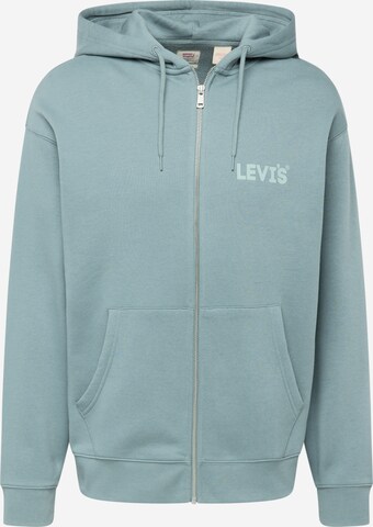 LEVI'S ® Tepláková bunda - Modrá: predná strana