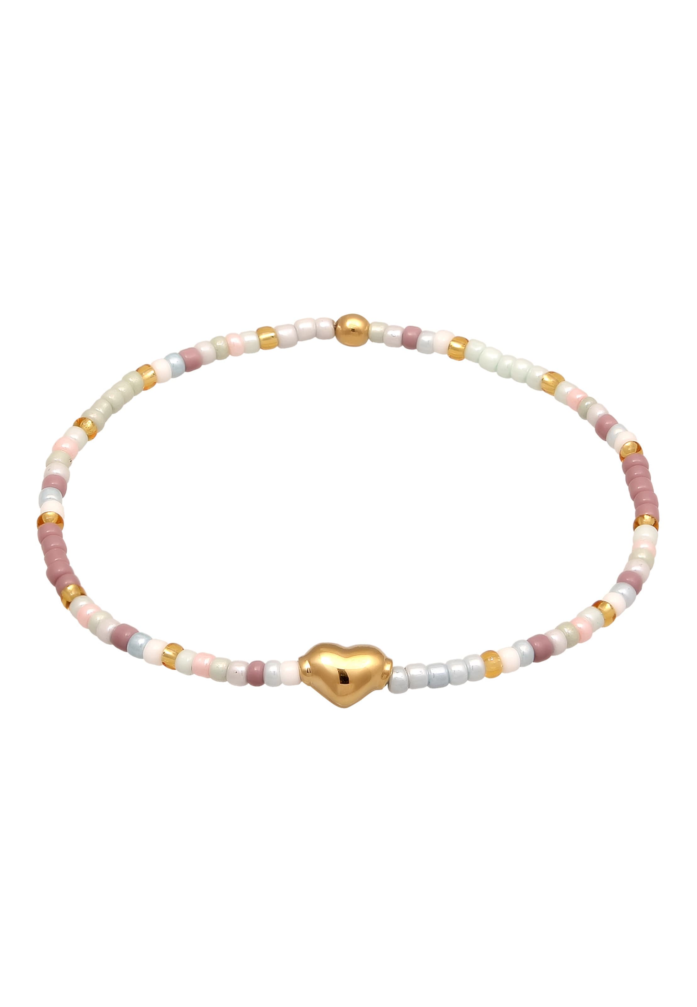 ELLI Jewelry 'Herz' in Mixed colours: front