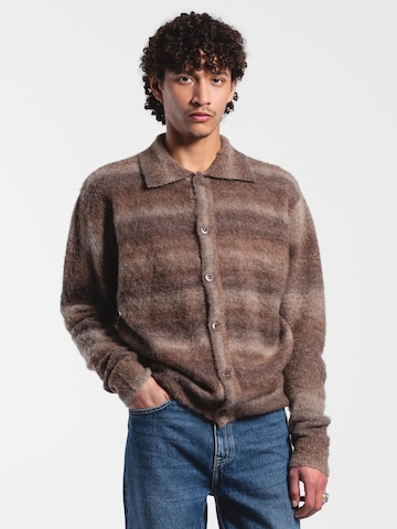 Dr. Denim Strickjacke 'Quillion'‌‌‌ in Braun