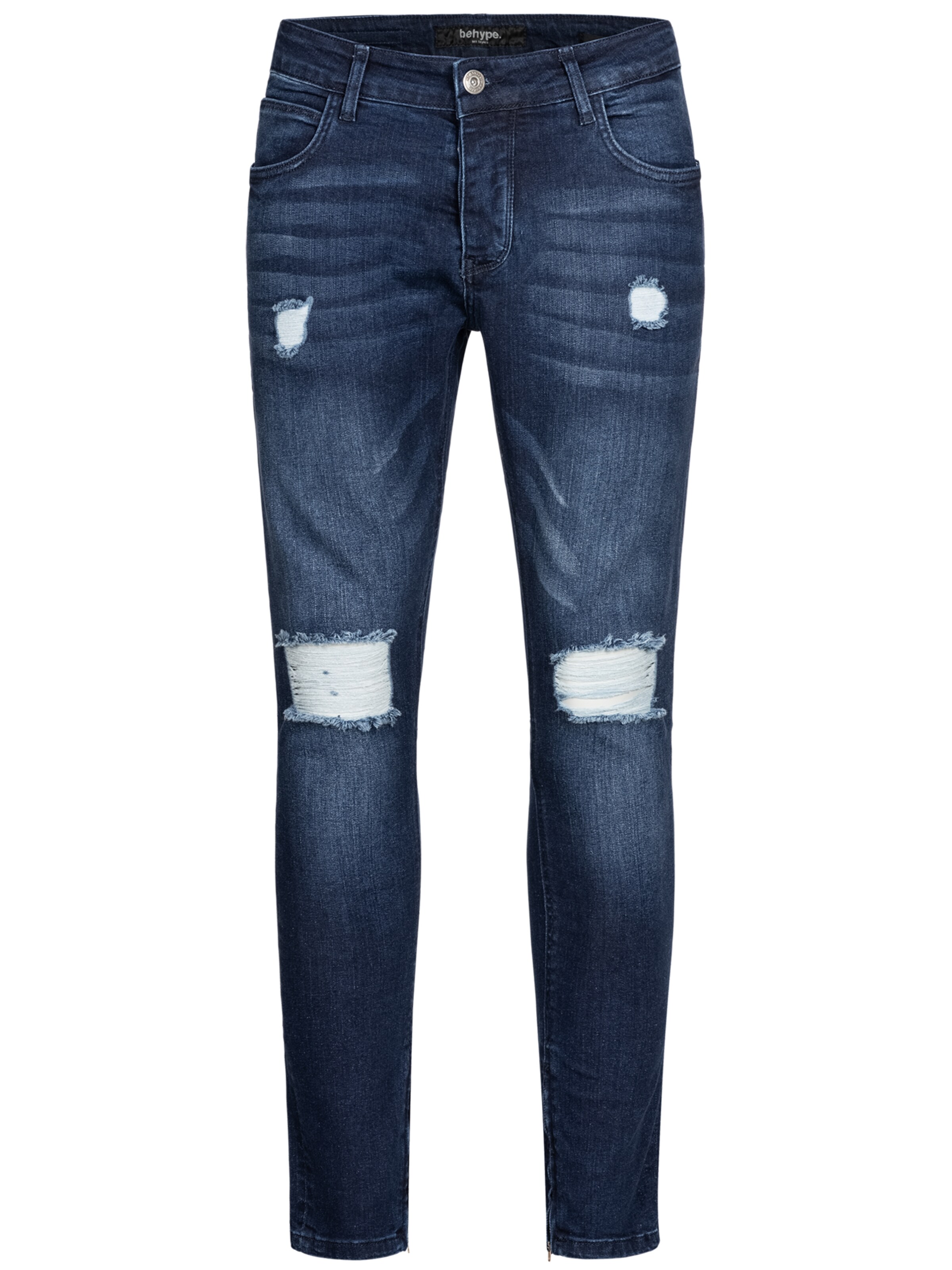 Männer Jeans behype Jeanshose 'SPIKE' in Dunkelblau - ZY80471 Männer Jeans behype Jeanshose 'SPIKE' in Dunkelblau - ZY80471