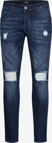 behype Jeans 'SPIKE' in Blue: front