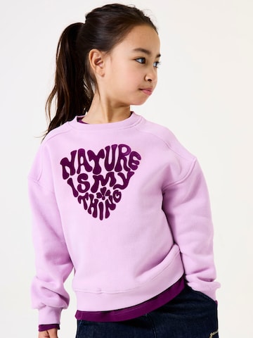 Sweat-shirt GARCIA en rose : devant