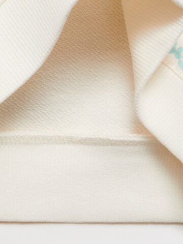 MANGO KIDS Sweatshirt 'BLUPLAY' in White