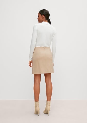 COMMA Skirt in Beige