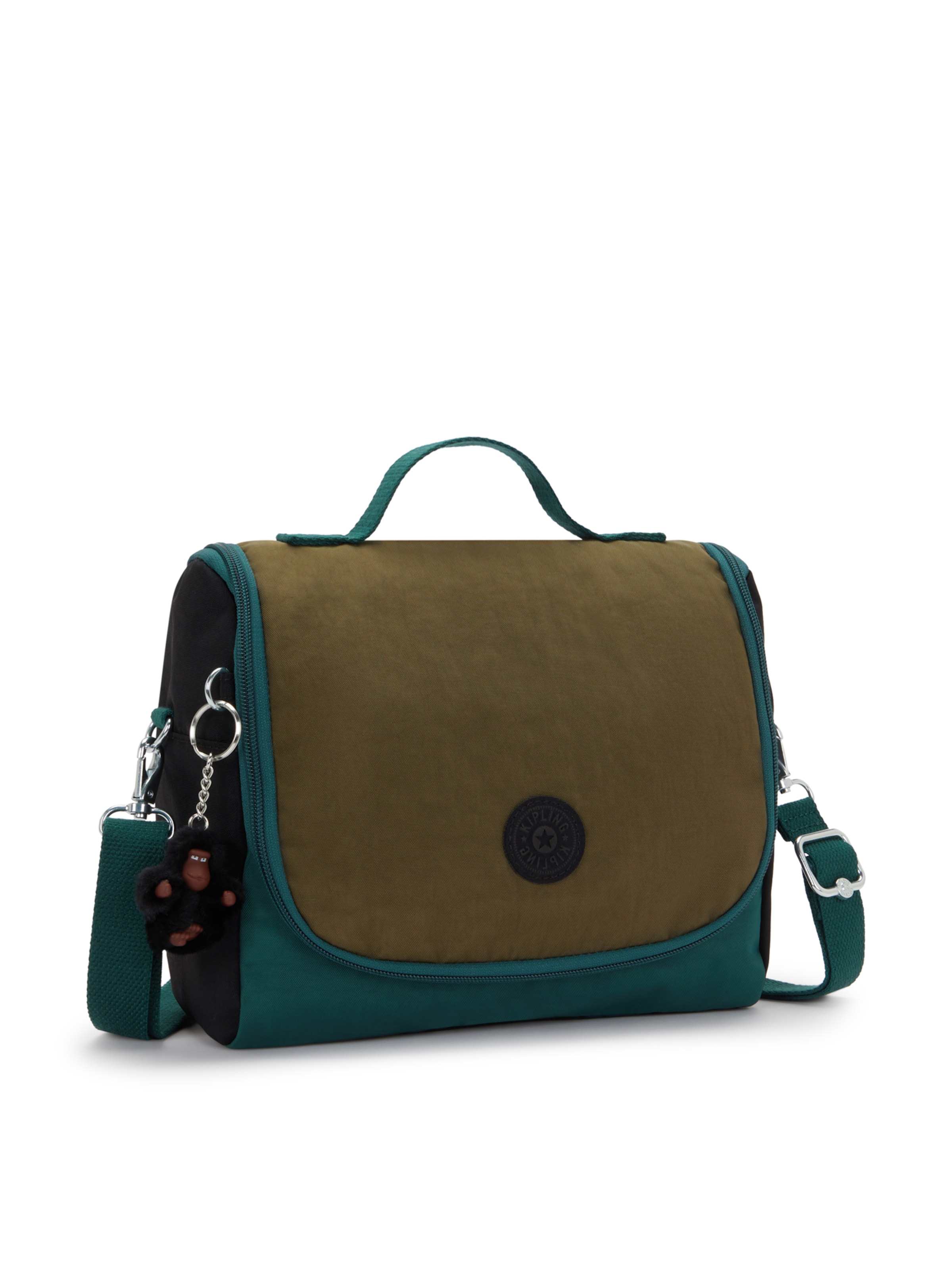 Borsa a mano 'New Kichirou' di KIPLING in verde
