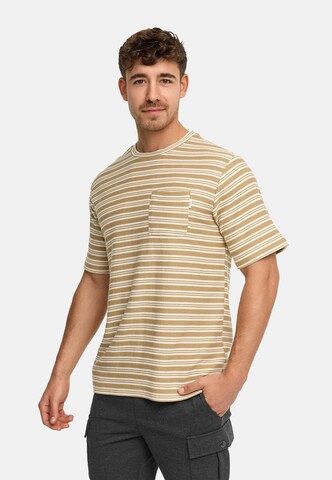 INDICODE JEANS Shirt ' Drop ' in Brown