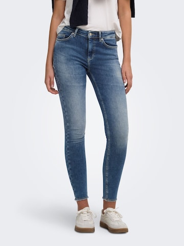 ONLY Skinny Jeans 'ONLBlush' in Blauw: voorkant